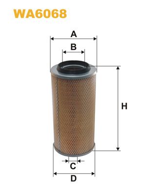 WIX FILTERS Ilmansuodatin WA6068